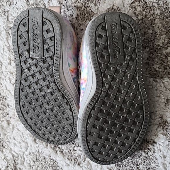 4 for $28 - Skechers Twinkle Toes Toddler Girls Size 6 Tie-Dye Satin Light-Up - Picture 12 of 12